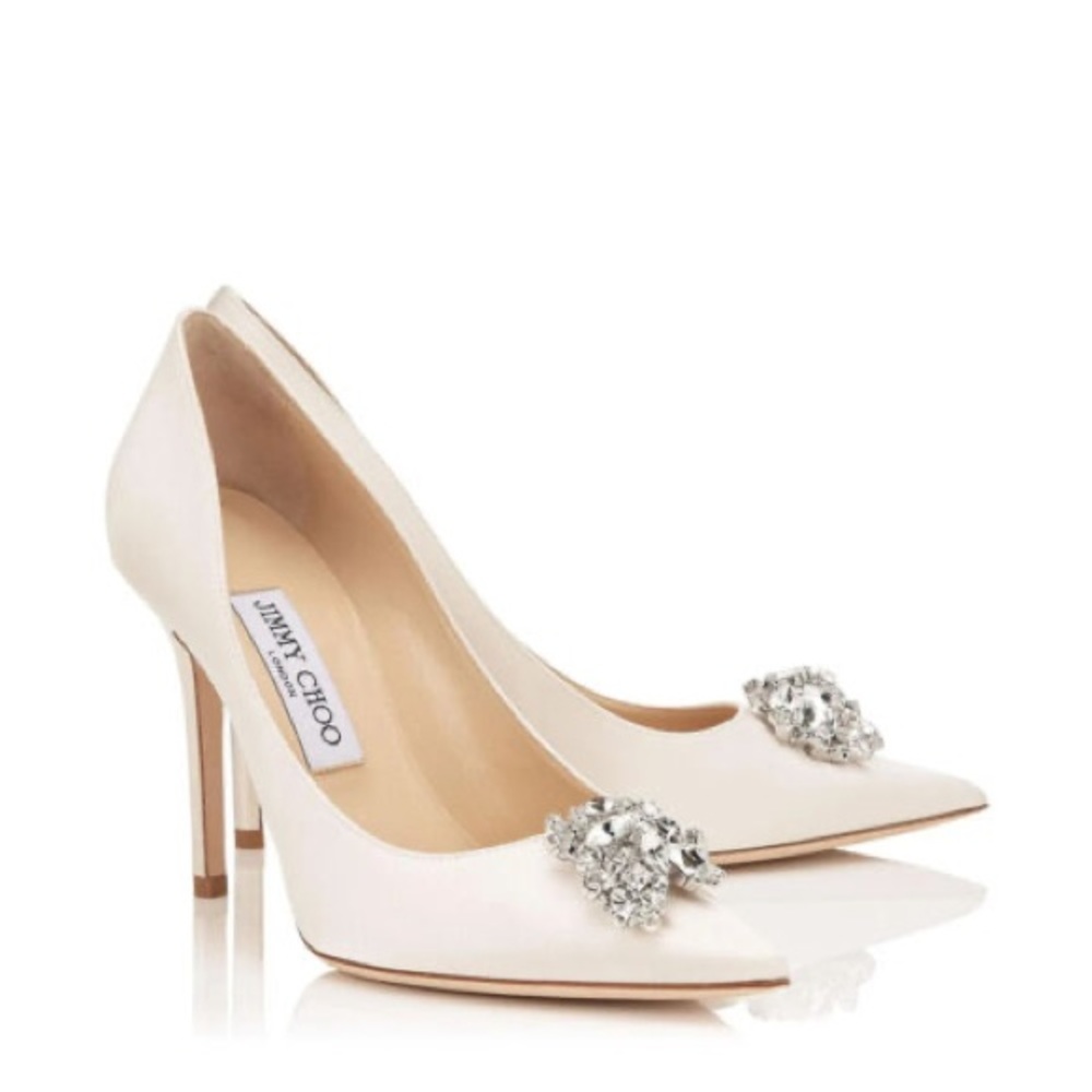 COPY - Jimmy Choo Bridal Abel Ivory 39.5